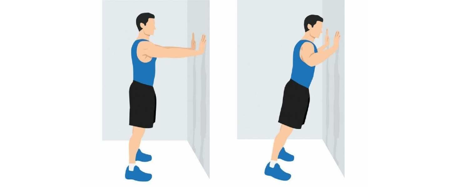 Wall Pushups