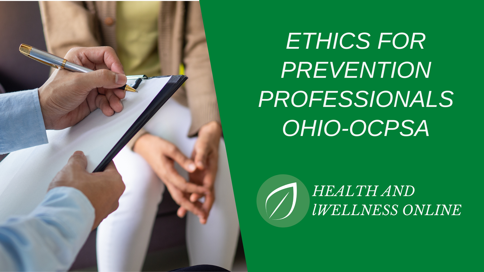 Ethics for Prevention 1.5 CE